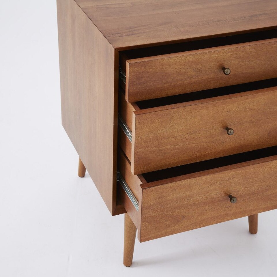 Mid Century 3Drawer Side Tables Acorn west elm Australia